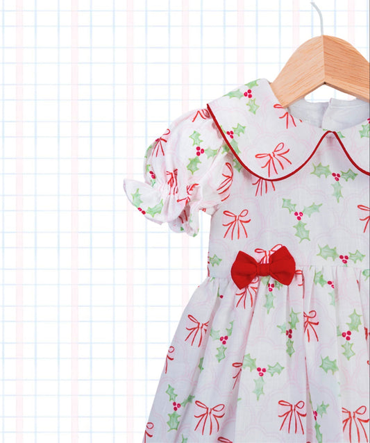 VESTIDO LAZOS NAVIDEÑOS
