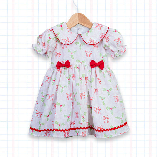 VESTIDO LAZOS NAVIDEÑOS